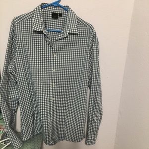 ASOS Large button down shirt plaid